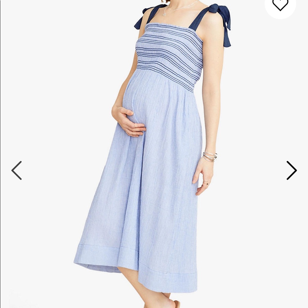 Hatch maternity midi dress